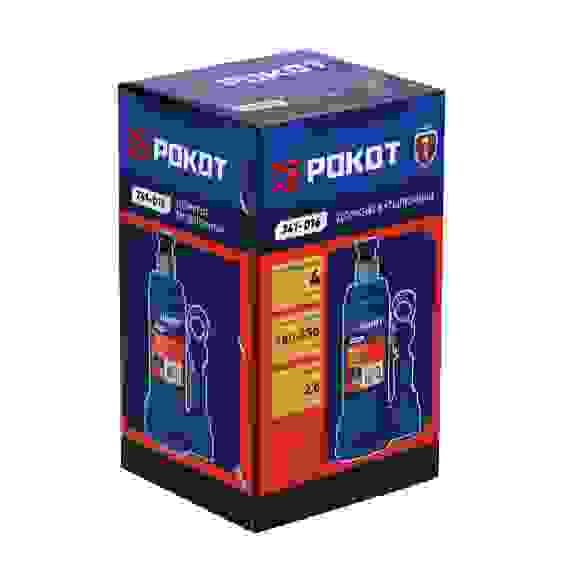 Домкрат бутылочный 4т, 180-350мм РОКОТ