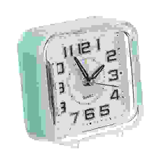 CHRONO Будильник с подсветкой, 1*АА, 8,5х8,5х4,5 пластик, 3 цвета LADECOR