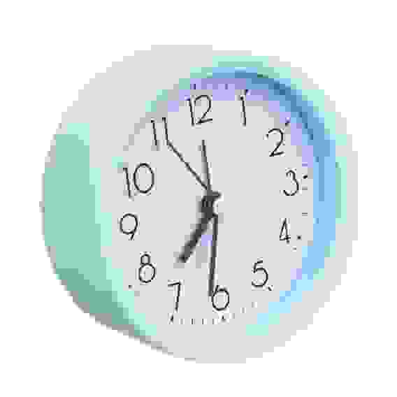 CHRONO Будильник, 10x4x10 см, 1*АА, пластик, 4 цвета, арт.2 LADECOR