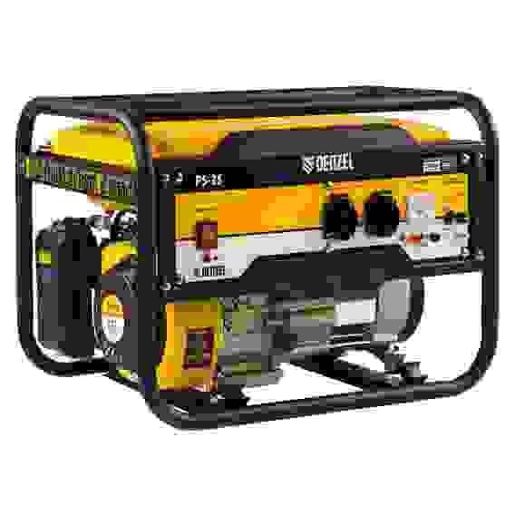 Генератор бензиновый Denzel PS-25, 2,5 кВт, 230В, 15л, ручной стартер