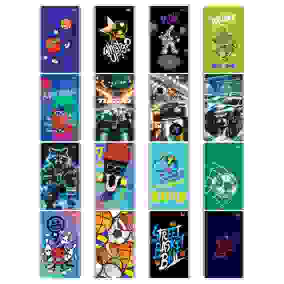 Блокнот А6 24л. на скрепке &quot;МИКС. Мальчики&quot; BG