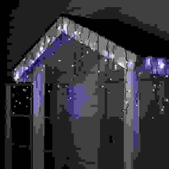 БАХРОМА ECO. IP44, Ш:4м, В:0.6м, Н.Т. LED-180/60-220V, мерцание, БЕЛЫЙ 3584220