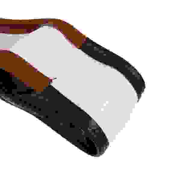 Оплетка руля, экокожа, Карбон - А, черная с коричневыми вставками, размер М ЕРМАК