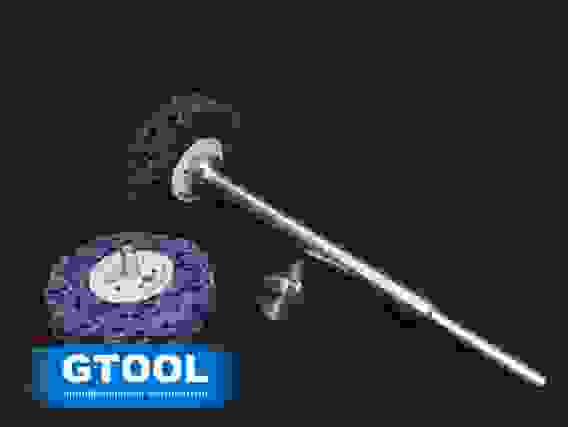 Зачистной круг CD фиолетовый d60мм, с хвостовиком М6 GTOOL