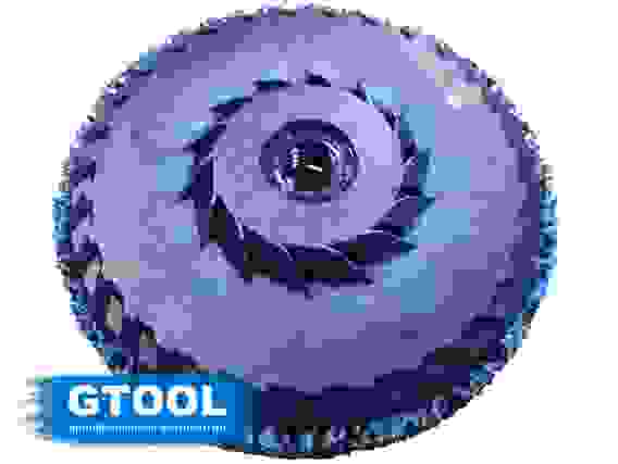 Круг зачистной CD синий d125*15*M14 GTOOL
