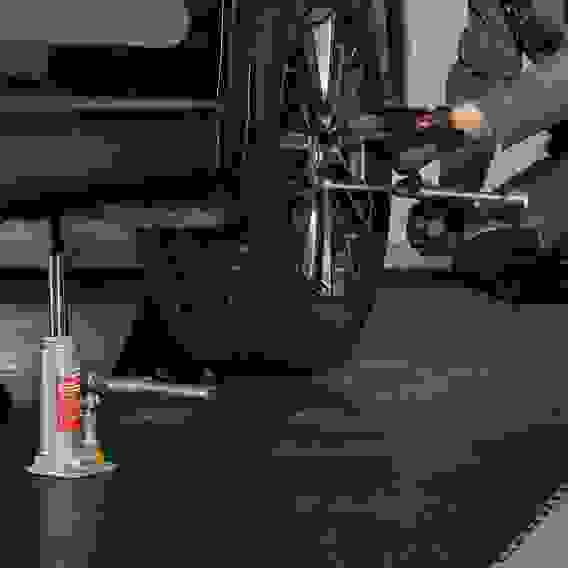 Домкрат гидравлический бутылочный, 3 т, h подъема 178-343 мм// Matrix