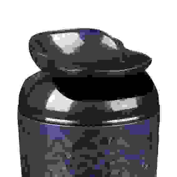 Контейнер для мусора настольный 1л, Luna, пластик, синий