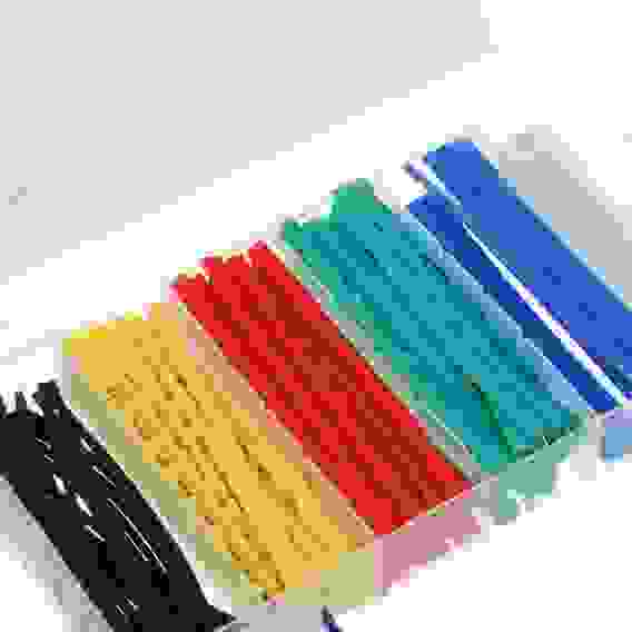 Термоусадочные трубки 100 шт в пласт кейсе ЕРМАК