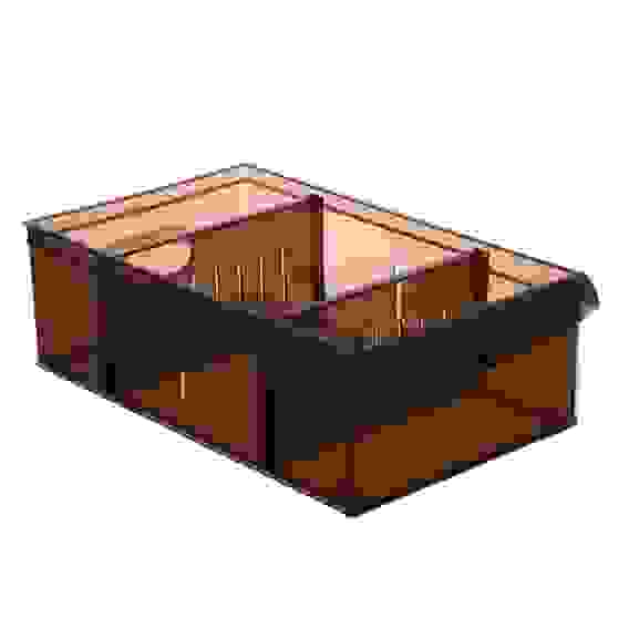 Контейнер универсальный &quot;ROLLY&quot;, 2,65л, 150х266х87мм, 2 цвета: бесцветный, коричневый