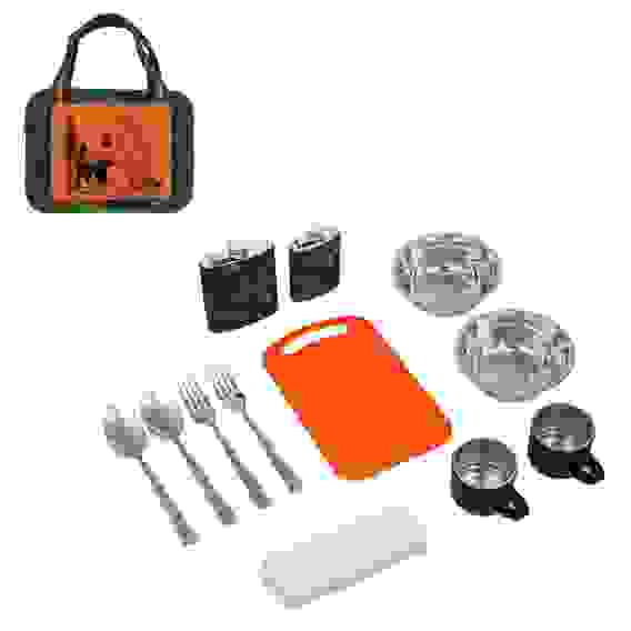 Набор походный ТУРИСТ-2, 12 предметов, в походной сумке BY