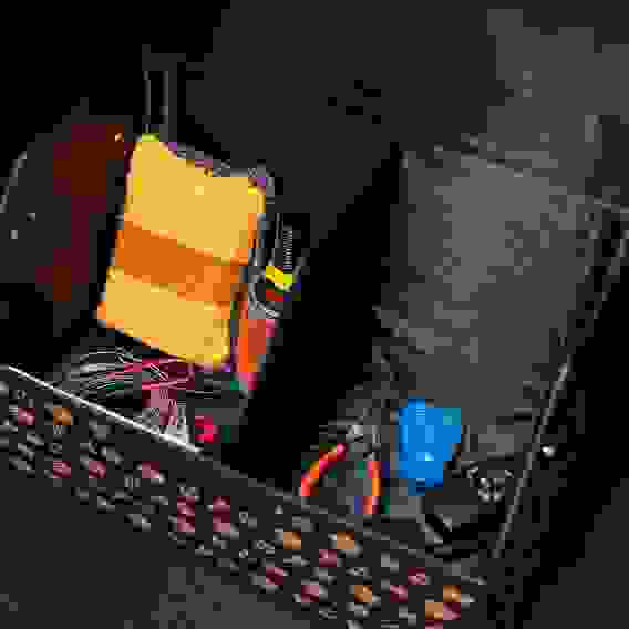 Органайзер багажника, 50х30х30 см, экокожа, Premium, коричневый NG