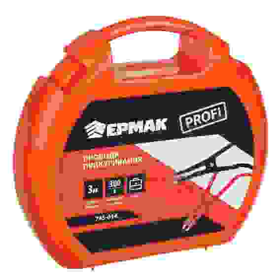 Провода прикуривания ПРОФИ 300А, 3м, в кейсе ЕРМАК