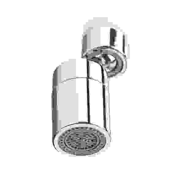 Аэратор-насадка для смесителя универсальная, режим душ, вращение по осям тип1