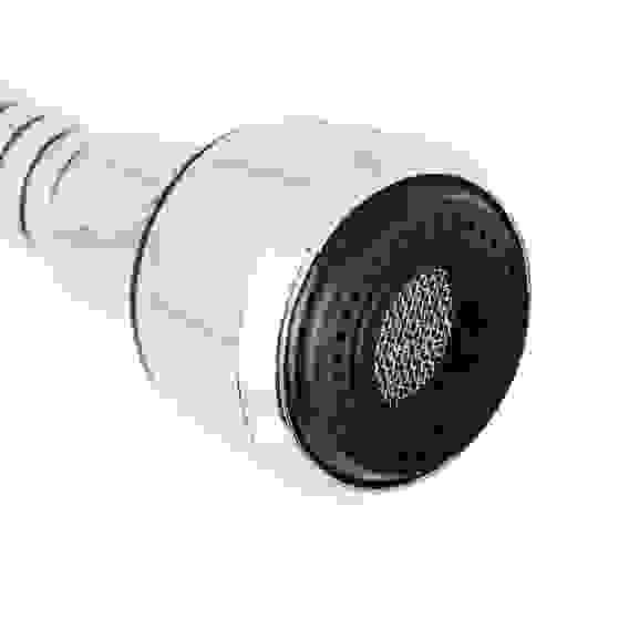 Аэратор для смесителя, на шланге, поворотный, нерж сталь, ПВХ, EPDM