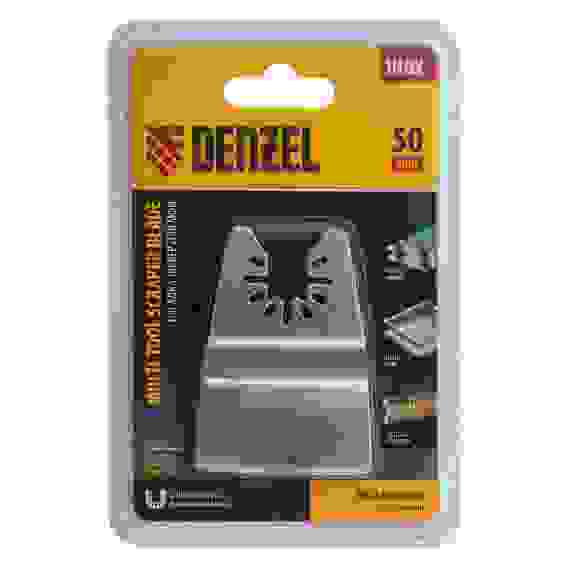 Насадка-шабер для МФИ, Inox, для снятия краски, ширина 50 мм, ступенчатая// Denzel