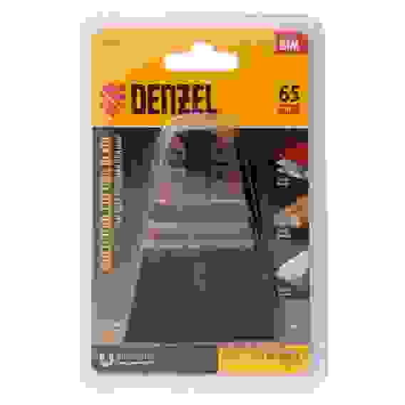 Насадка для МФИ режущая прямая, BiM, по металлу и дереву, 65 x 1,2 мм, мелкий зуб// Denzel