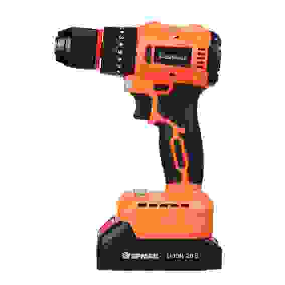 Дрель-шуруповерт аккум., ударный, бесщеточный, ДША-20, 20В, 2А*ч, 45Н*м (ONE) ЕРМАК