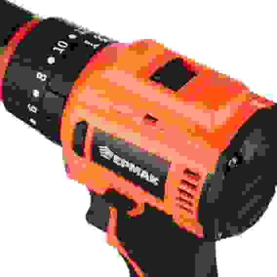 Дрель-шуруповерт аккум., ударный, бесщеточный, ДША-20, 20В, 2А*ч, 45Н*м (ONE) ЕРМАК