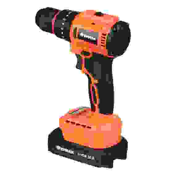 Дрель-шуруповерт аккум., ударный, бесщеточный, ДША-20, 20В, 2А*ч, 45Н*м (ONE) ЕРМАК