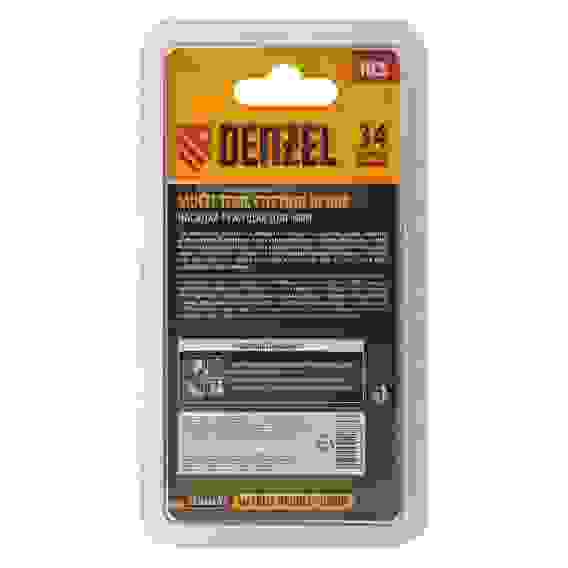 Насадка для МФИ режущая пазовая прямая, HCS, по дереву, ламинату, 34 х 2,5 мм, крупный зуб// Denzel