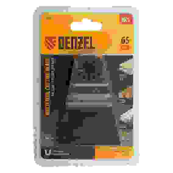 Насадка для МФИ режущая прямая, HCS, по дереву, ламинату, 65 х 1,8 мм, крупный зуб// Denzel