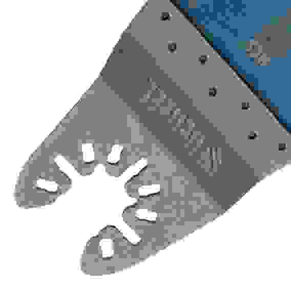 Насадка для МФИ режущая прямая, HCS, по дереву, ламинату, 65 х 1,8 мм, крупный зуб// Denzel