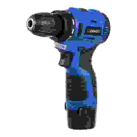 Дрель-шуруповерт аккумуляторный бесщеточный, 12В, 2*0 А*ч, 0-400/0-1400 об/мин, 38 Н*м РОКОТ