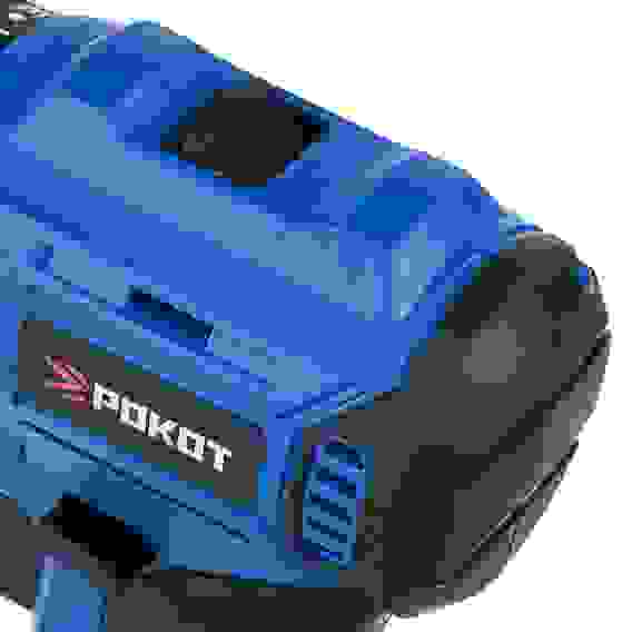 Дрель-шуруповерт аккумуляторный бесщеточный, 12В, 2*0 А*ч, 0-400/0-1400 об/мин, 38 Н*м РОКОТ