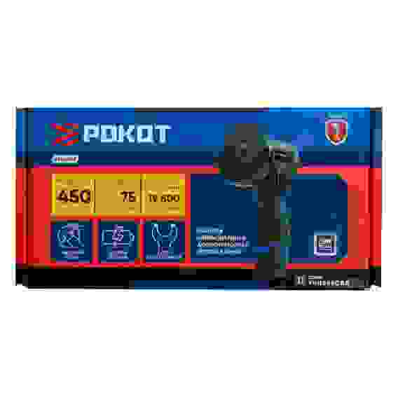 Углошлифмашина аккумуляторная мини, 12В, 75 мм, 19500 об/мин, 2.0 А*ч РОКОТ