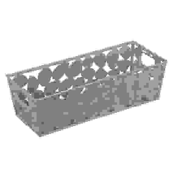 Корзинка для хранения, 25,5x10x7,5 см, 2 цвета, пластик VETTA