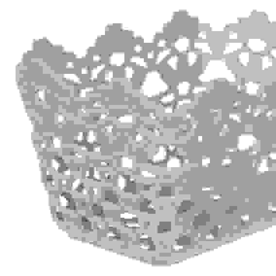 Корзинка универсальная &quot;Цветы&quot;, 15х10х8,5см, пластик, 2 цвета VETTA