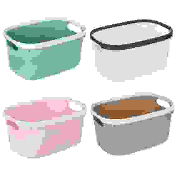 Корзинка универсальная &quot;Чикаго&quot;, 24x17x12см, пластик, 4 цвета VETTA