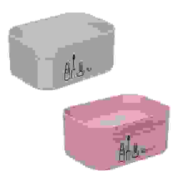 Органайзер для косметики 15,6х11,3х7 см, пластик PP, 2 цвета ЮНИLOOK