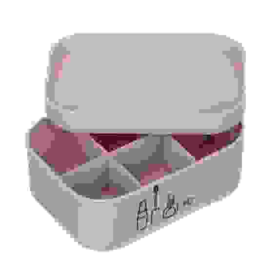 Органайзер для косметики 15,6х11,3х7 см, пластик PP, 2 цвета ЮНИLOOK