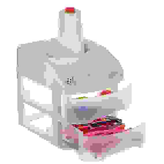 Органайзер универсальный 2 ящика, 21x17x18,4 см, пластик