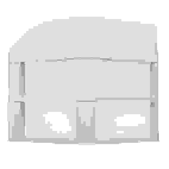 Органайзер универсальный 2 ящика, 21x17x18,4 см, пластик