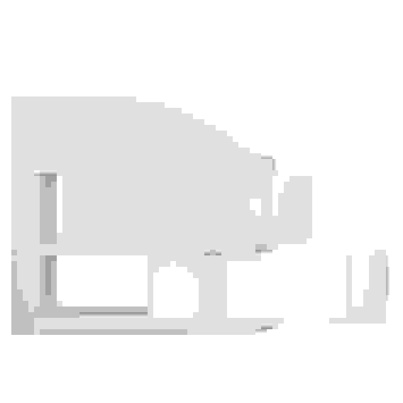 Органайзер универсальный 2 ящика, 21x17x18,4 см, пластик