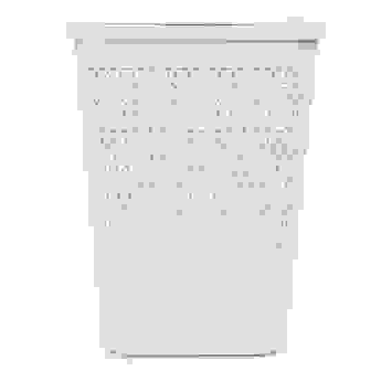 Корзина д/белья &quot;Элемент&quot; 55л (белый)