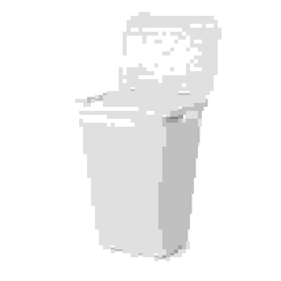 Корзина д/белья &quot;Элемент&quot; 55л (белый)