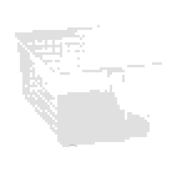 Корзина для хранения с ручкой (прозрачный)