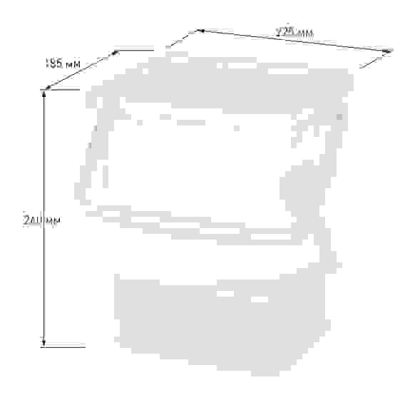 Контейнер универсальный 5,5л (с замком)