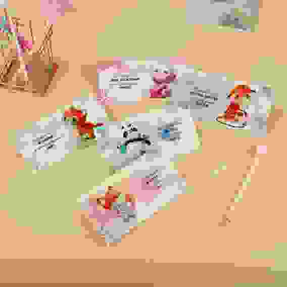 Конверт для денег &quot;Cute pets&quot;.85*164мм,глян.лам,5 дизайн MS55112 MESHU