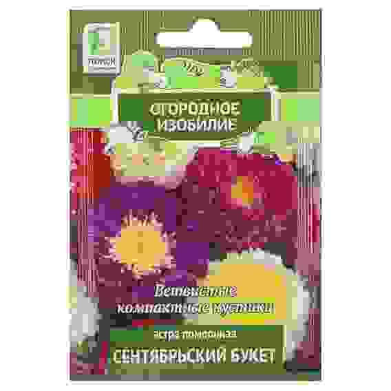 Семена Астра помпонная Сентябрьский букет 0,3гр ОИ