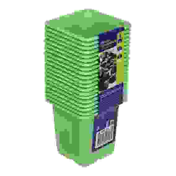 Набор горшочков для рассады 20шт, 8х7.5см, зеленый, РS INBLOOM