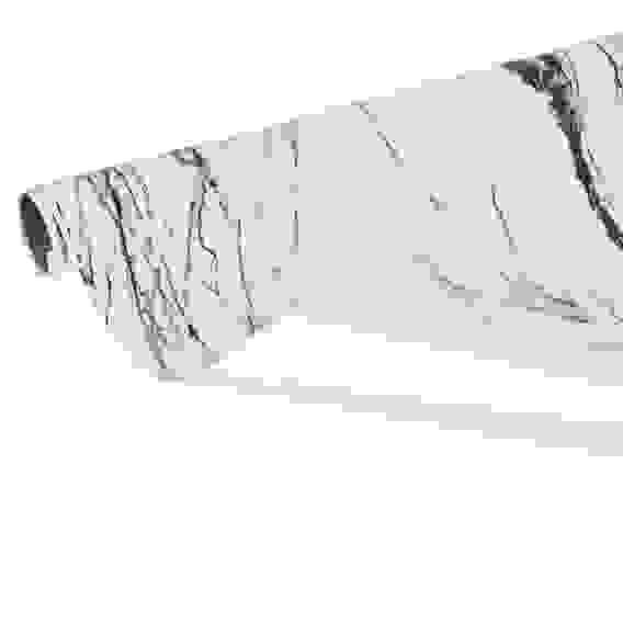 Гибкое стекло, ПВХ, мрамор, белый, 60x80x0,08см VETTA