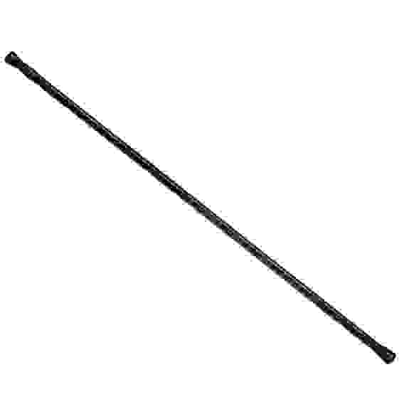 Карниз для ванной 2,6м, телескопический, черный, алюм. VETTA