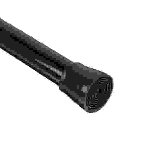 Карниз для ванной 2,6м, телескопический, черный, алюм. VETTA