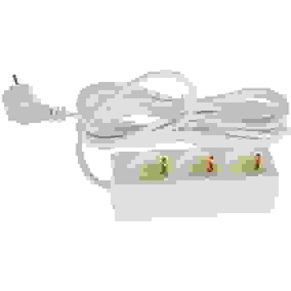 Удлинитель 3гн. 5м с заземл.10А IP20 2.2кВт ПВС Союз 481S-9305