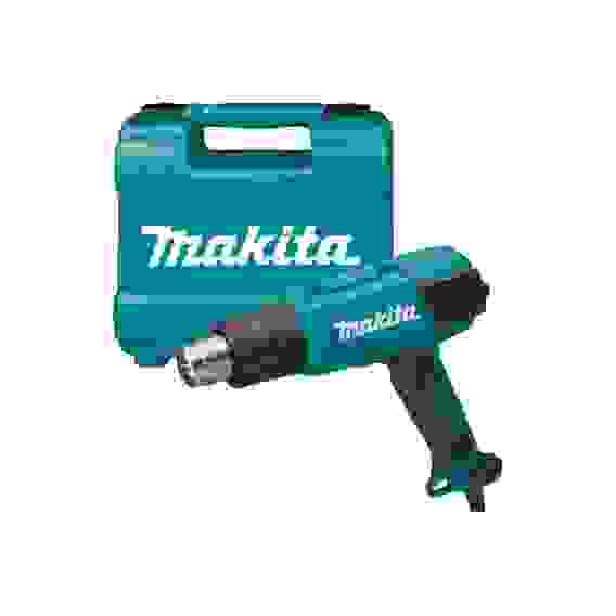 Термопистолет MAKITA HG6031VK 1800Вт, 50/600 град, 250-500 л/мин, 4 насадки, кейс