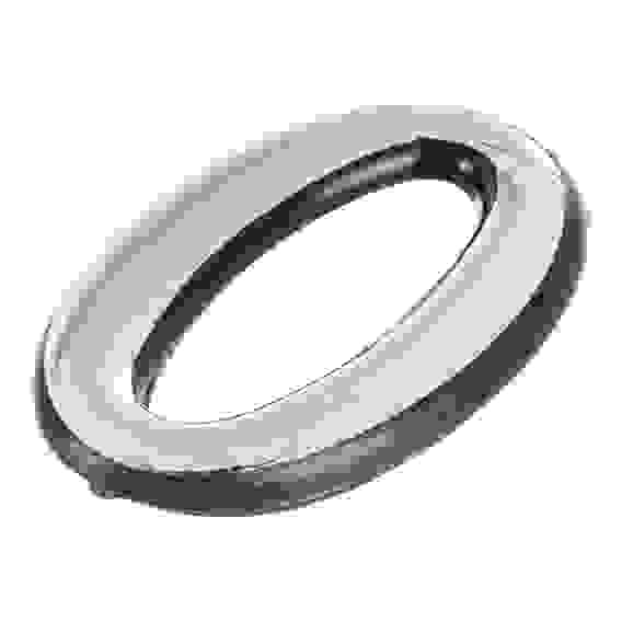 Цифра &quot;0&quot; 50мм. пластм. клеящ. хром